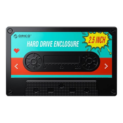 Obudowa dysku Orico 2580 HDD/SSD 2,5", 5Gbps, USB-A do USB Micro-B (czarna) Obudowa dysku Orico 2580 HDD/SSD 2,5", 5Gbps, USB-A do USB Micro-B (czarna)