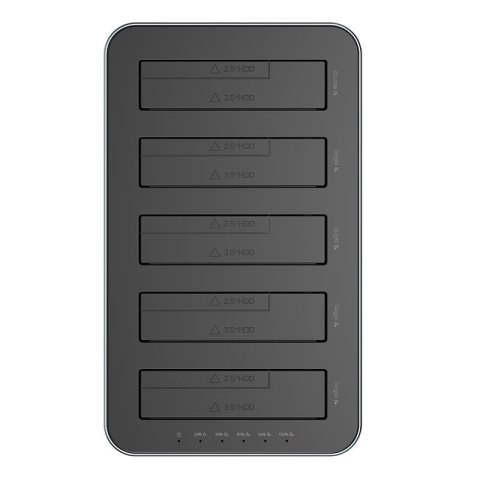 Stacja dokująca Orico do dysków HDD / SSD 2,5 / 3,5", 5Gbps, USB-C do USB-C/A z funkcją klonowania (czarna) Stacja dokująca Orico do dysków HDD / SSD 2,5 / 3,5", 5Gbps, USB-C do USB-C/A z funkcją klonowania (czarna)