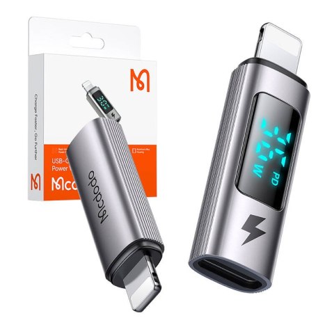 Adapter USB-C do Lightning, Mcdodo OT-6100, 36W (czarny) Adapter USB-C do Lightning, Mcdodo OT-6100, 36W (czarny)