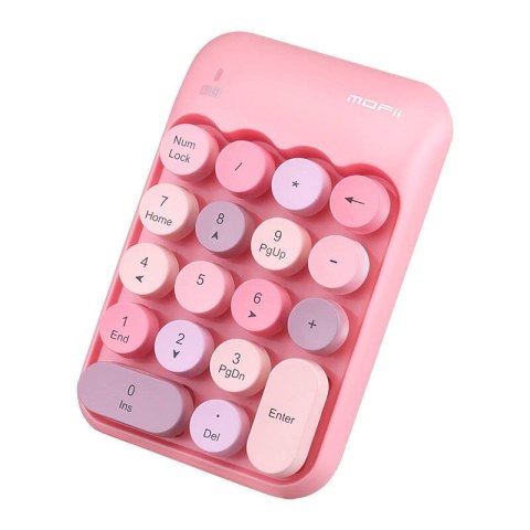 Bezprzewodowa klawiatura numeryczna MOFII X910 (Różowa) Bezprzewodowa klawiatura numeryczna MOFII X910 (Różowa)