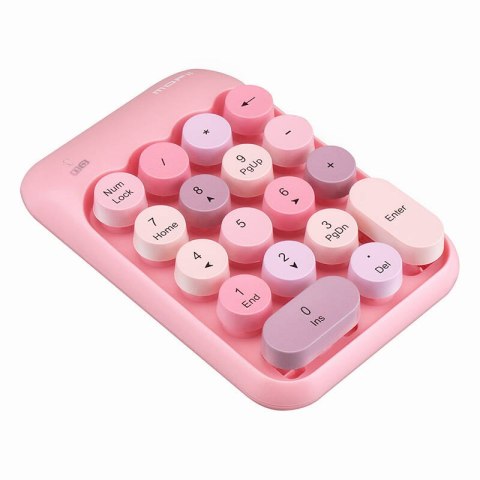 Bezprzewodowa klawiatura numeryczna MOFII X910 (Różowa) Bezprzewodowa klawiatura numeryczna MOFII X910 (Różowa)