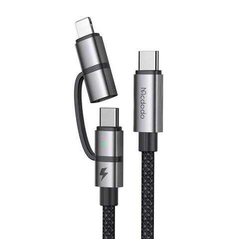 Kabel 2w1 Mcdodo CA-0450 USB-C do USB-C + Lightning, 1.2 m Kabel 2w1 Mcdodo CA-0450 USB-C do USB-C + Lightning, 1.2 m