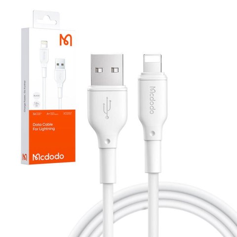 Kabel USB-A do Lightning Mcdodo JCA-7270, 1.2m (biały) Kabel USB-A do Lightning Mcdodo JCA-7270, 1.2m (biały)
