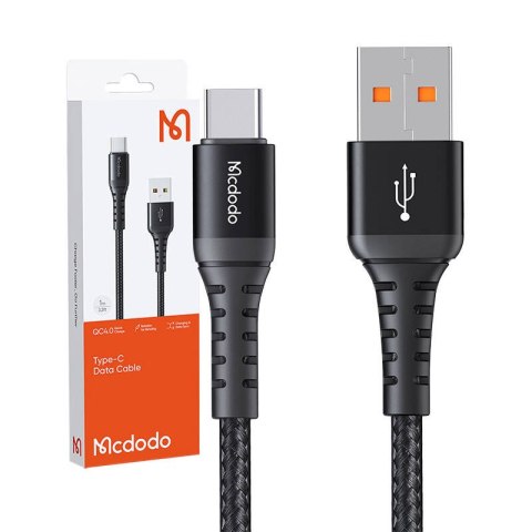 Kabel USB-A do USB-C Mcdodo CA-2273, 60W, 3m (czarny) Kabel USB-A do USB-C Mcdodo CA-2273, 60W, 3m (czarny)
