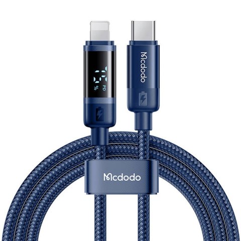 Kabel USB-C do Lightning Mcdodo CA-5211, 36W, 1.2m (niebieski) Kabel USB-C do Lightning Mcdodo CA-5211, 36W, 1.2m (niebieski)