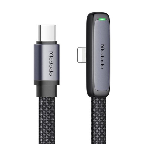Kabel kątowy USB do USB-C Mcdodo CA-3350, 1.2m (czarny) Kabel kątowy USB do USB-C Mcdodo CA-3350, 1.2m (czarny)