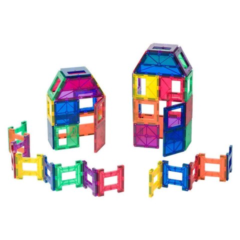 Klocki magnetyczne 3D Playmags 162 zestaw 24 elementów Klocki magnetyczne 3D Playmags 162 zestaw 24 elementów