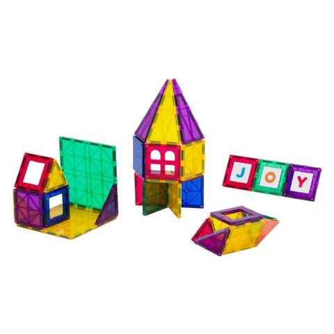 Klocki magnetyczne 3D Playmags 165 zestaw 32 elementów Klocki magnetyczne 3D Playmags 165 zestaw 32 elementów