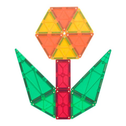 Klocki magnetyczne 3D Playmags 165 zestaw 32 elementów Klocki magnetyczne 3D Playmags 165 zestaw 32 elementów