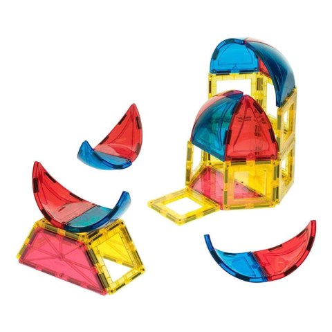 Klocki magnetyczne 3D kopuła Playmags 164 zestaw 28 elementów Klocki magnetyczne 3D kopuła Playmags 164 zestaw 28 elementów