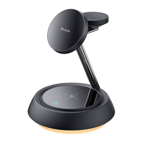 Ładowarka bezprzewodowa Mcdodo CH-4952 3w1 15W (telefon/TWS/Apple watch) czarna Ładowarka bezprzewodowa Mcdodo CH-4952 3w1 15W (telefon/TWS/Apple watch) czarna