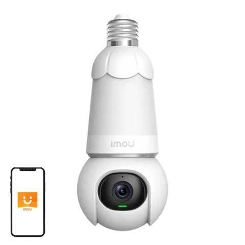 Żarówka i obrotowa kamera zewnętrzna WiFi 2w1 IMOU Bulb Cam 5MP Żarówka i obrotowa kamera zewnętrzna WiFi 2w1 IMOU Bulb Cam 5MP