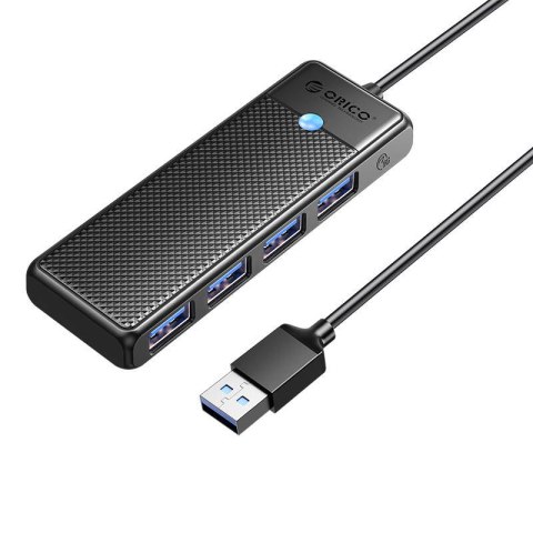 Adapter Hub Orico PAPW4A USB do 4x USB 3.0 (czarny) Adapter Hub Orico PAPW4A USB do 4x USB 3.0 (czarny)