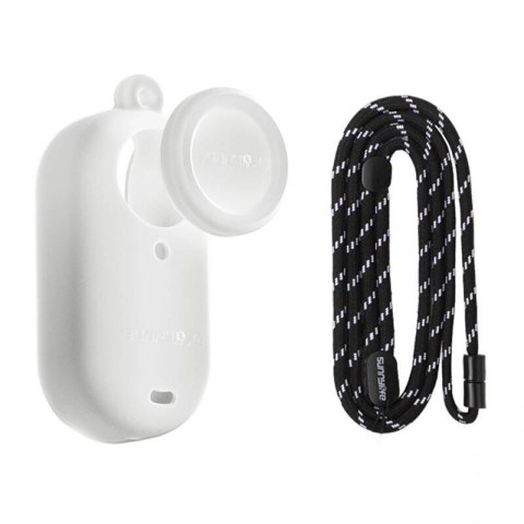 Etui ze smyczą Sunnylife do Insta360 GO 3S (białe) Etui ze smyczą Sunnylife do Insta360 GO 3S (białe)