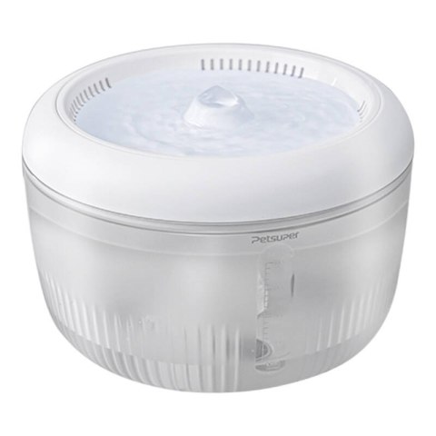 Inteligentna fontanna/poidło dla psa i kota Petsuper PW02 2,5L (białe) Inteligentna fontanna/poidło dla psa i kota Petsuper PW02 2,5L (białe)