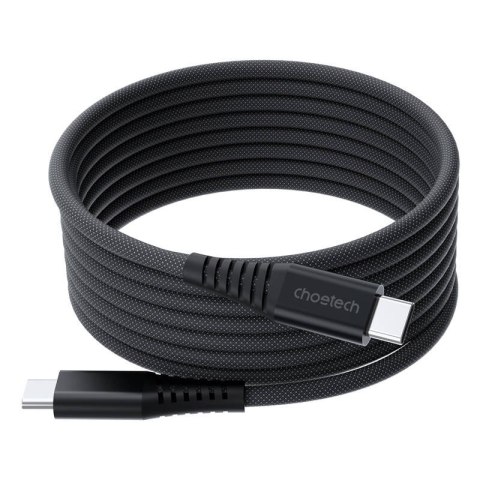 Kabel magnetyczny USB-C do USB-C Choetech XCC-1051, PD 240W 1.8m (czarny) Kabel magnetyczny USB-C do USB-C Choetech XCC-1051, PD 240W 1.8m (czarny)