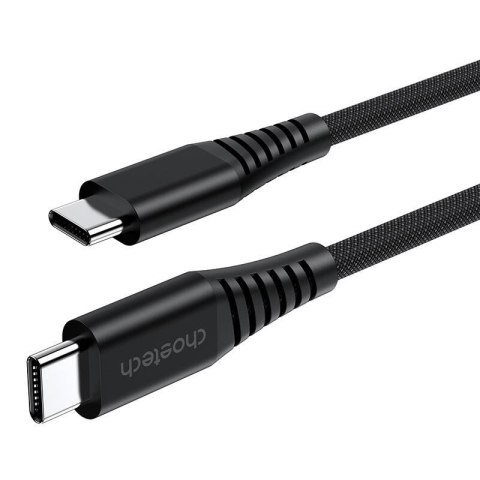 Kabel magnetyczny USB-C do USB-C Choetech XCC-1051, PD 240W 1.8m (czarny) Kabel magnetyczny USB-C do USB-C Choetech XCC-1051, PD 240W 1.8m (czarny)