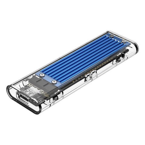 Obudowa dysku SDD M.2 Orico, NVME, USB-C 3.1 Gen.2, 10Gbps (niebieska) Obudowa dysku SDD M.2 Orico, NVME, USB-C 3.1 Gen.2, 10Gbps (niebieska)