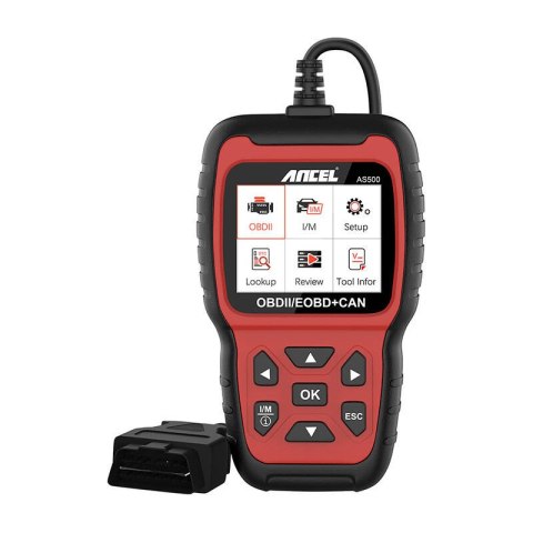 Skaner diagnostyczny OBD2 Ancel AS500/AC105 Skaner diagnostyczny OBD2 Ancel AS500/AC105