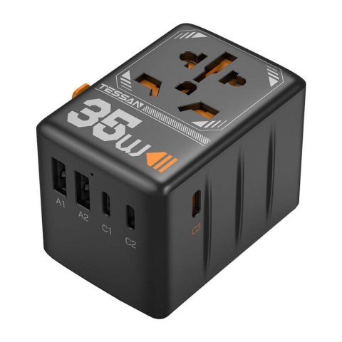 Adapter podróżny TESSAN TS-WTA02 Adapter podróżny TESSAN TS-WTA02