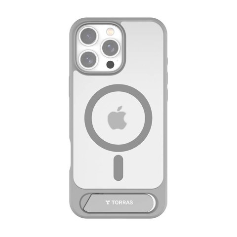 Etui Torras Pstand Series dla iPhone 16 ProMax (Szare) Etui Torras Pstand Series dla iPhone 16 ProMax (Szare)