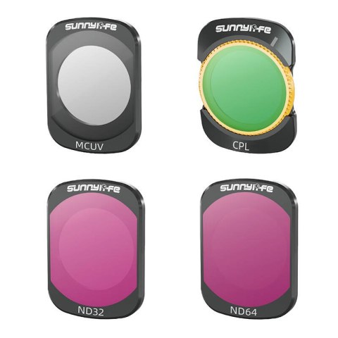 Filtry MCUV, CPL, ND32, ND64 Sunnylife do DJI Osmo Pocket 3 Filtry MCUV, CPL, ND32, ND64 Sunnylife do DJI Osmo Pocket 3