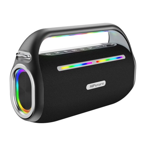 Głośnik HiFuture Music Box 100 Bluetooth + 2 mikrofony (czarny) Głośnik HiFuture Music Box 100 Bluetooth + 2 mikrofony (czarny)