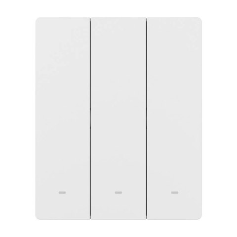 Inteligentny przełącznik ścienny WiFi M5-3C-80W Matter (3-kanałowy, do ramki) Inteligentny przełącznik ścienny WiFi M5-3C-80W Matter (3-kanałowy, do ramki)