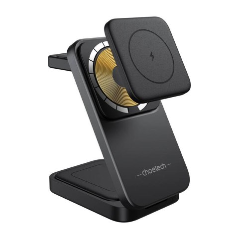Ładowarka magnetyczna 3w1 Choetech T611-F 15W do iPhone z serii 12/13/14/15 Ładowarka magnetyczna 3w1 Choetech T611-F 15W do iPhone z serii 12/13/14/15