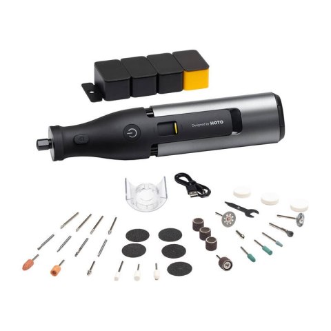 Precyzyjna szlifierka wielofunkcyjna 12V zestaw 36 el. HOTO QWLDM002 35000RPM Precyzyjna szlifierka wielofunkcyjna 12V zestaw 36 el. HOTO QWLDM002 35000RPM