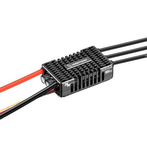 Regulator obrotów Hobbywing Platinum V5 80A BEC Regulator obrotów Hobbywing Platinum V5 80A BEC