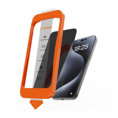 Szkło hartowane Torras Install Master dla iPhone 16 Szkło hartowane Torras Install Master dla iPhone 16