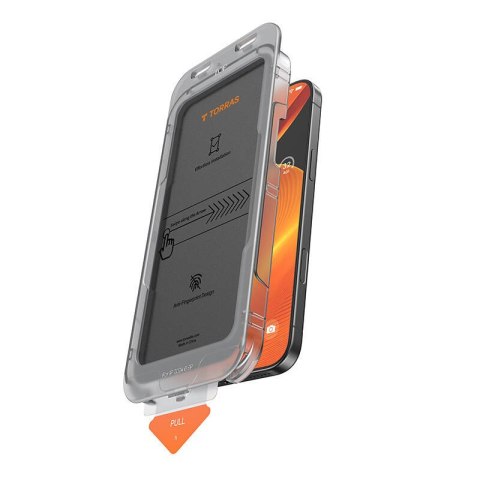 Szkło prywatyzujące Torras Install Master Privacy dla iPhone 16 ProMax Szkło prywatyzujące Torras Install Master Privacy dla iPhone 16 ProMax