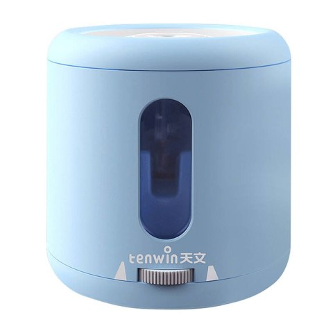 Temperówka elektryczna z pojemnikiem Tenwin 8035-3 na baterie/ USB (niebieska) Temperówka elektryczna z pojemnikiem Tenwin 8035-3 na baterie/ USB (niebieska)