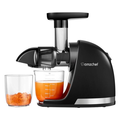 Wyciskarka wolnoobrotowa AMZCHEF 1501-BK-SM (czarny) Wyciskarka wolnoobrotowa AMZCHEF 1501-BK-SM (czarny)