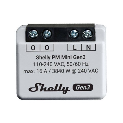 Zestaw 2 Sterowników Shelly PM Mini Gen3 WiFi/Bluetooth Zestaw 2 Sterowników Shelly PM Mini Gen3 WiFi/Bluetooth