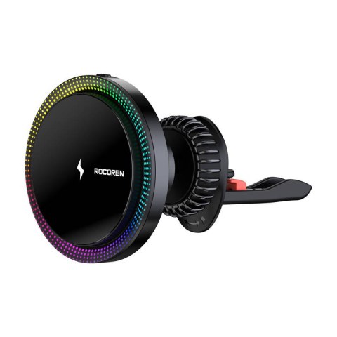 Bezprzewodowa ładowarka samochodowa Rocoren RCZJ-XK01, 15W (czarna) Bezprzewodowa ładowarka samochodowa Rocoren RCZJ-XK01, 15W (czarna)