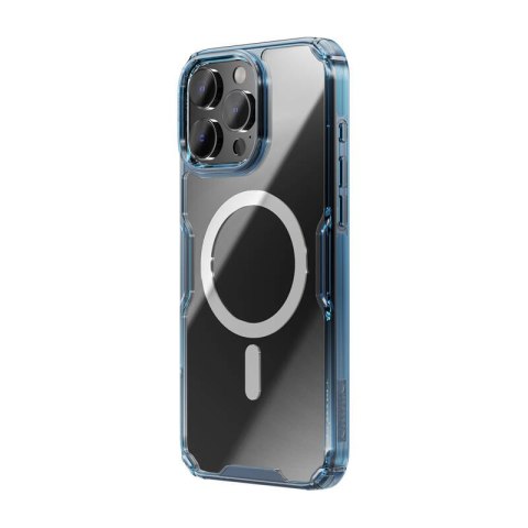 Etui Nillkin Nature TPU Pro Magnetic iPhone 16 Pro (niebieski) Etui Nillkin Nature TPU Pro Magnetic iPhone 16 Pro (niebieski)