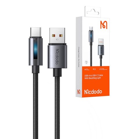 Kabel USB-A do USB-C Mcdodo CA-5180, 1.2m (czarny) Kabel USB-A do USB-C Mcdodo CA-5180, 1.2m (czarny)