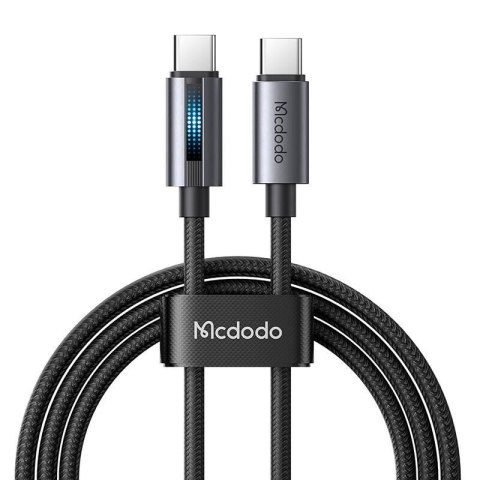 Kabel USB-C do USB-C Mcdodo CA-5740, 100W 1.2m (czarny) Kabel USB-C do USB-C Mcdodo CA-5740, 100W 1.2m (czarny)