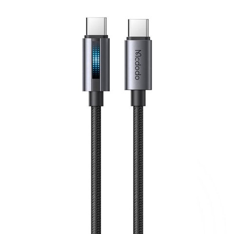 Kabel USB-C do USB-C Mcdodo CA-5740, 100W 1.2m (czarny) Kabel USB-C do USB-C Mcdodo CA-5740, 100W 1.2m (czarny)