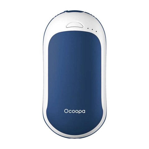 Ogrzewacz do rąk z funkcją powerbanku Ocoopa HotPal PD 5000 mAh, USB-C biało-niebieski Ogrzewacz do rąk z funkcją powerbanku Ocoopa HotPal PD 5000 mAh, USB-C biało-niebieski