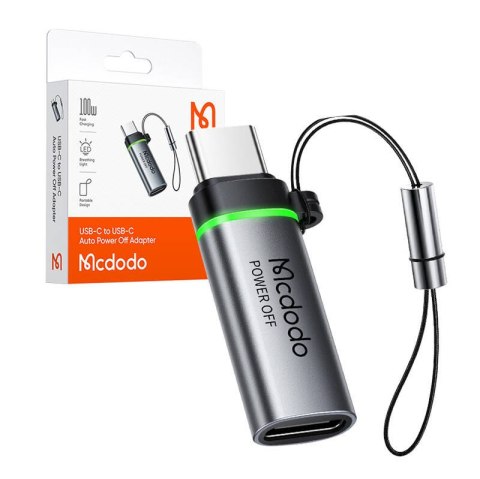 Adapter USB-C do USB-C Mcdodo OT-2450, auto power off Adapter USB-C do USB-C Mcdodo OT-2450, auto power off