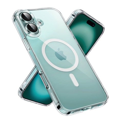 Etui magnetyczne MagSafe Ugreen CA109 do iPhone 16 (przeźroczyste) Etui magnetyczne MagSafe Ugreen CA109 do iPhone 16 (przeźroczyste)