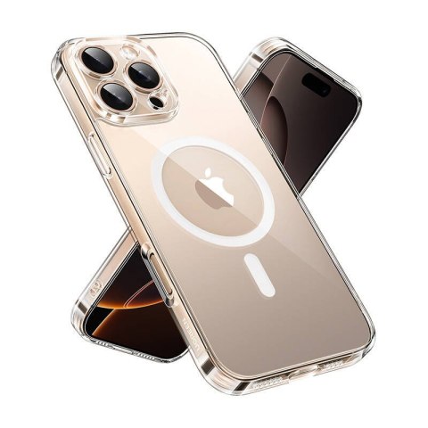 Etui magnetyczne MagSafe Ugreen CA111 do iPhone 16 Pro, nieżółknące (przeźroczyste) Etui magnetyczne MagSafe Ugreen CA111 do iPhone 16 Pro, nieżółknące (przeźroczyste)