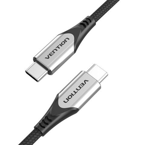 Kabel USB Vention TAAHG USB-C do USB-C 60W 1,5m (szary) Kabel USB Vention TAAHG USB-C do USB-C 60W 1,5m (szary)