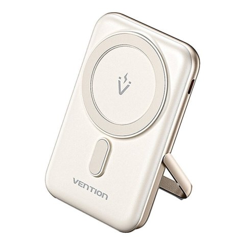 Magnetyczny Powerbank Vention FHNW0 20W, 10000 mAh (biały) Magnetyczny Powerbank Vention FHNW0 20W, 10000 mAh (biały)