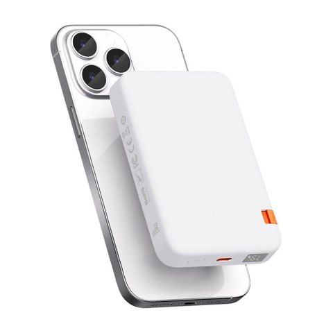 Power Bank Magnetyczny Mcdodo MC-5100 ze statywem 10000mAh, 20W (biały) Power Bank Magnetyczny Mcdodo MC-5100 ze statywem 10000mAh, 20W (biały)