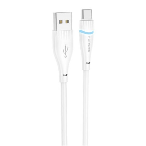 Kabel USB-A do USB-C Foneng X101 3A, 1,2m (biały) Kabel USB-A do USB-C Foneng X101 3A, 1,2m (biały)