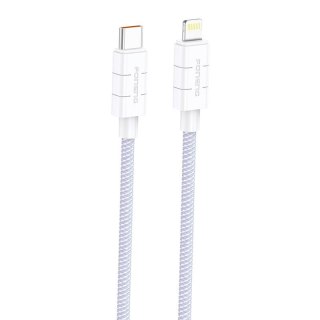 Kabel USB-C do Lightning Foneng XS02 PD27W, 1,2m (fioletowy)